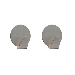 Tiger Baseline Σετ των 2 Άγκιστρο small Brushed stainless steel1112130942
