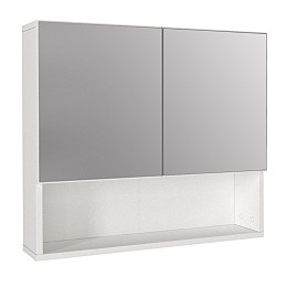 Καθρέπτης μπάνιου Trama Μegapap χρώμα λευκό 75x16,8x65εκ.