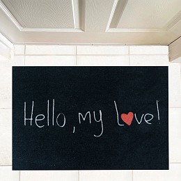 ΠΑΤΑΚΙ ΕΙΣΟΔΟΥ HELLO MY LOVE 50X75