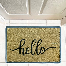 ΠΑΤΑΚΙ ΕΙΣΟΔΟΥ HANDWRITING HELLO 40x60