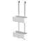 Tiger 2-Store Ράφια με Κρεμάστρα 25 cm White 1500210146