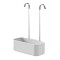 Tiger 2-Store Ράφι κρεμαστό για Βρύση Ντους 25 cm White 800377