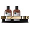 Tiger Cooper Ράφι Γωνιακό 21 cm Black / Polished gold 800563