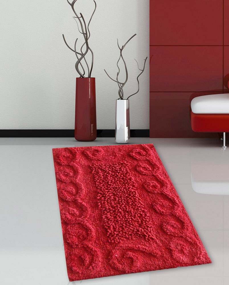 ΠΑΤΑΚΙ ΜΠΑΝΙΟΥ BM-82 SPIRAL LOOP ΚΟΚΚΙΝΟ 45X70