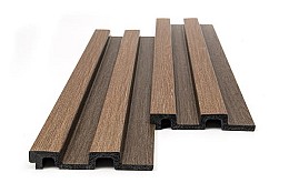 PS PANEL  ΜΕ 3D ΠΗΧΑΚΙΑ 14 RESIDENCE 21/122 mm GOLDEN/BROWN OAK NewPlan