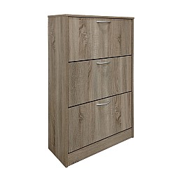 Παπουτσοθήκη Savaz pakoworld σε sonoma απόχρωση 60x24x114εκ
