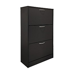 Παπουτσοθήκη Savaz pakoworld σε ανθρακί απόχρωση 60x24x114εκ