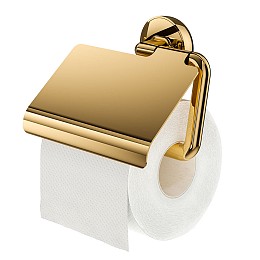 Tiger Cooper Χαρτοθήκη με Κάλυμμα Polished gold 800553