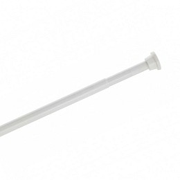 Bacchetta 125-220 Φ25 white Βραχίονας μπάνιου πτυσσόμενος