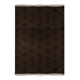 ΧΑΛΙ Fylliana Smother ΣΚΟΥΡΟ ΚΑΦΕ ΧΡΩΜΑ 120x180εκ sls