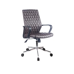 ΚΑΡΕΚΛΑ ΓΡΑΦΕΙΟΥ Fylliana ΚΑΦΕ ΤΕΧΝΟΔΕΡΜΑ 59x61x95/105εκ