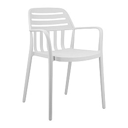 ΚΑΡΕΚΛΑ ΚΗΠΟΥ Fylliana Eviana ΛΕΥΚΟ ΧΡΩΜΑ 53x56x81εκ