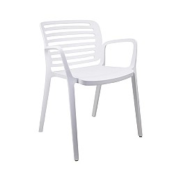 ΚΑΡΕΚΛΑ ΚΗΠΟΥ Fylliana FL7109 Layla ΛΕΥΚΟ ΧΡΩΜΑ 55x59x78εκ