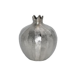ΜΕΤΑΛΛΙΚΟ ΔΙΑΚΟΣΜΗΤΙΚΟ Fylliana Pomegranate ΝΙΚΕΛ ΧΡΩΜΑ 9x10εκ