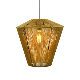 ΜΟΝΟΦΩΤΟ Fylliana Cord ΧΡΥΣΟ 50x50εκ E27