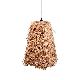 ΜΟΝΟΦΩΤΟ ΨΑΘΙΝΟ Fylliana Boho FL027 ΦΥΣΙΚΟ ΧΡΩΜΑ Ε27 20x20x29εκ