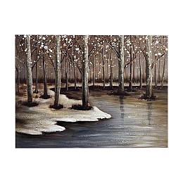 ΠΙΝΑΚΑΣ Fylliana FOREST 5251 ΣΕ ΚΑΜΒΑ ΜΕ ΞΥΛΙΝΟ ΠΛΑΙΣΙΟ 60*2.3*80 sls