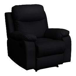 ΠΟΛΥΘΡΟΝΑ Fylliana RELAX CHICAGO 1114 ΜΑΥΡΟ ΤΕΧΝΟΔΕΡΜΑ 97x90x100εκ