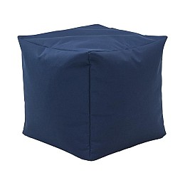 ΤΕΤΡΑΓΩΝΟ ΠΟΥΦ-ΣΚΑΜΠΟ Fylliana Cube ΜΠΛΕ ΧΡΩΜΑ 40x40x40εκ