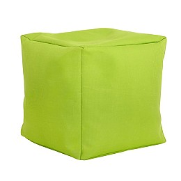 ΤΕΤΡΑΓΩΝΟ ΠΟΥΦ-ΣΚΑΜΠΟ Fylliana Cube ΠΡΑΣΙΝΟ ΧΡΩΜΑ 40x40x40εκ