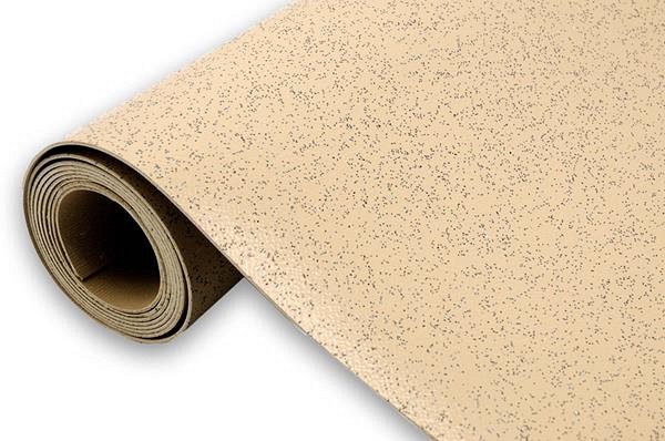 ΑΝΤΙΟΛΙΣΘΗΡΟ ΠΛΑΣΤΙΚΟ ΔΑΠΕΔΟ 1.5mm SPARKLE BEIGE  2M NewPlan