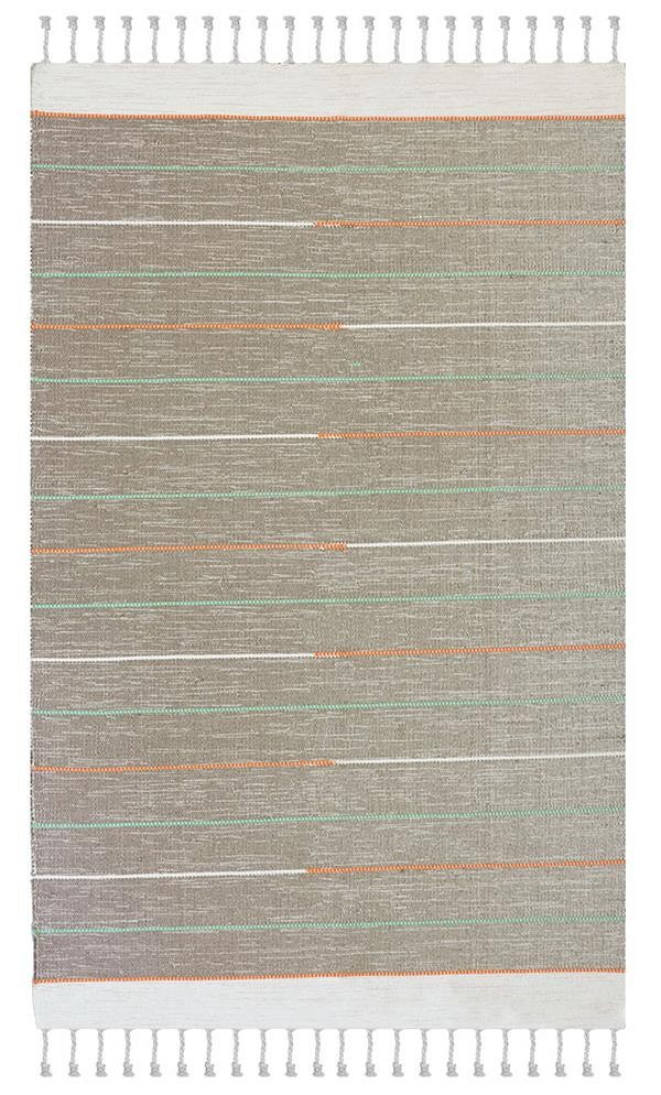 ΧΑΛΙ RIBELLA ΧΕΙΡΟΠΟΙΗΤΟ 500 L.GREY - 160X230  NewPlan