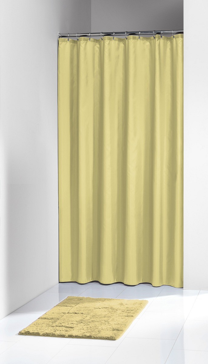Granada 180x200 yellow Πλαστική κουρτίνα μπάνιου Sealskin