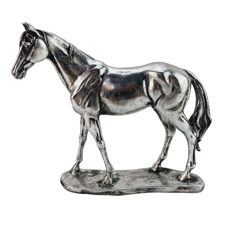 ΕΠΙΤΡΑΠΕΖΙΟ ΔΙΑΚΟΣΜΗΤΙΚΟ ΑΛΟΓΟ Fylliana ΑΣΗΜΙ ΧΡΩΜΑ Polyresin 20.5x5.5x18.8εκ sls