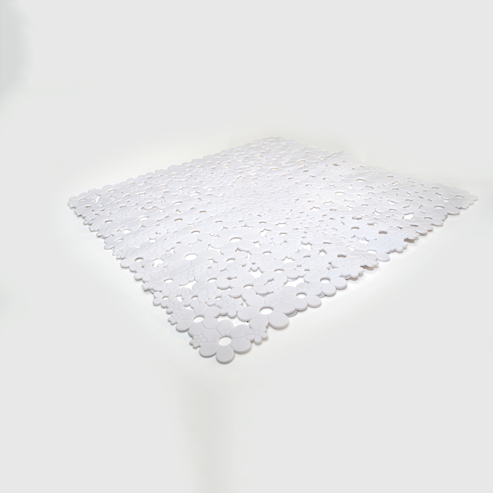 Αντιολισθητικό ταπέτο FIORE Λευκό