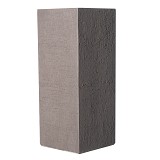 Supergreens Γλάστρα Πήλινη "Golden" Καφέ XL 43x43x75 εκ.