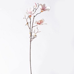 Supergreens Τεχνητό Κλωνάρι Μανόλια Μπεζ 85 εκ.