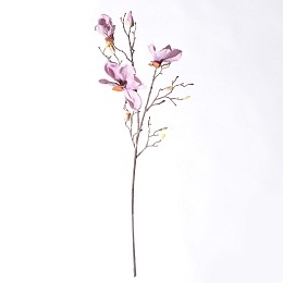 Supergreens Τεχνητό Κλωνάρι Μανόλια Μωβ 104 εκ.