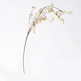 Supergreens Τεχνητό Κλωνάρι Ροδακινιά Λευκό 105 εκ.