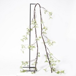 Supergreens Τεχνητή Γιρλάντα Πόλκα Λευκή 300 εκ.