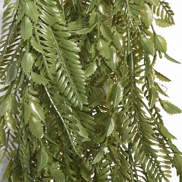 Supergreens Τεχνητή Κρεμαστή Φτέρη Bracken "Rhein" Πράσινη 110 εκ.