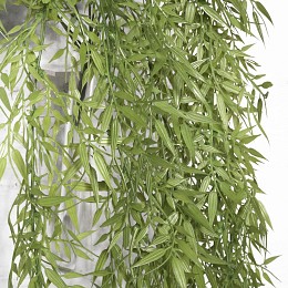 Supergreens Τεχνητό Κρεμαστό Μπαμπού "Tropica" Πράσινο 90 εκ.