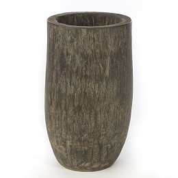 Supergreens Γλάστρα Φοινικόξυλο Καφέ 45x45x35 εκ.