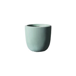 Supergreens Γλάστρα Πήλινη Στρογγυλή ''Stripe'' Βεραμάν S 24x24x23 εκ.