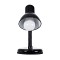 GLOBOSTAR® STUDENT 01530 Μοντέρνο Επιτραπέζιο Φωτιστικό Πορτατίφ με Ντουί 1 x E27 AC 220-240V IP20 - Μαύρο - Μ12 x Π12 x Υ32cm