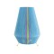GloboStar® SALERNO 02333 Boho Επιδαπέδιο Φωτιστικό Μονόφωτο 1 x E27 IP20 Πολύχρωμο Βαμβακερό Νήμα - Μ50 x Π50 x Υ70cm
