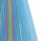 GloboStar® SALERNO 02333 Boho Επιδαπέδιο Φωτιστικό Μονόφωτο 1 x E27 IP20 Πολύχρωμο Βαμβακερό Νήμα - Μ50 x Π50 x Υ70cm