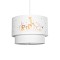GLOBOSTAR® GIRAFFE 204-0007 Παιδικό Κρεμαστό Φωτιστικό Οροφής με Ντουί 1 x E27 AC 220-240V IP20 - Πολύχρωμο - Μ30 x Π30 x Υ24cm