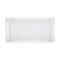 GLOBOSTAR® CELESTIAL 60694 Μοντέρνο Φωτιστικό Τοίχου - Απλίκα LED 15W 1575lm 120° AC 220-240V Αδιάβροχο IP65 Φυσικό Λευκό 4500K - Bridgelux SMD Chip - Λευκό Ματ - Μ26 x Π9 x Υ13.5cm - 3 Χρόνια Εγγύηση