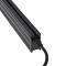 GloboStar® MARKET 61021-P Γραμμικό Κρεμαστό Φωτιστικό Linear LED 18W 2200lm 60° AC 220-240V Μ120 x Π2 x Υ4cm Φυσικό Λευκό 4500K - Μαύρο - 3 Years Warranty