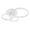 GLOBOSTAR® VENOM 61124 Μοντέρνο Φωτιστικό Οροφής LED 100W 12100lm 360° AC 220-240V IP20 Ρυθμιζόμενο Λευκό CCT με Χειριστήριο από 2700K έως 6000K Dimmable - Lumileds SMD Chip - Λευκό Ματ - Μ70 x Π40 x Υ16cm - 3 Χρόνια Εγγύηση