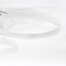 GLOBOSTAR® VENOM 61124 Μοντέρνο Φωτιστικό Οροφής LED 100W 12100lm 360° AC 220-240V IP20 Ρυθμιζόμενο Λευκό CCT με Χειριστήριο από 2700K έως 6000K Dimmable - Lumileds SMD Chip - Λευκό Ματ - Μ70 x Π40 x Υ16cm - 3 Χρόνια Εγγύηση