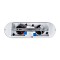 GLOBOSTAR® NESPO 61212 Μοντέρνο Φωτιστικό Οροφής LED 36W 4032lm 360° & 45° AC 220-240V IP20 Ρυθμιζόμενο Λευκό CCT με On/Off 2700K/4500K/6000K - Lumileds SMD Chip - Μαύρο Ματ - Μ40 x Π13 x Υ6.5cm - 3 Χρόνια Εγγύηση