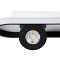GLOBOSTAR® NESPO 61212 Μοντέρνο Φωτιστικό Οροφής LED 36W 4032lm 360° & 45° AC 220-240V IP20 Ρυθμιζόμενο Λευκό CCT με On/Off 2700K/4500K/6000K - Lumileds SMD Chip - Μαύρο Ματ - Μ40 x Π13 x Υ6.5cm - 3 Χρόνια Εγγύηση