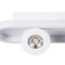 GLOBOSTAR® NESPO 61213 Μοντέρνο Φωτιστικό Οροφής LED 36W 4032lm 360° & 45° AC 220-240V IP20 Ρυθμιζόμενο Λευκό CCT με On/Off 2700K/4500K/6000K - Lumileds SMD Chip - Λευκό Ματ - Μ40 x Π13 x Υ6.5cm - 3 Χρόνια Εγγύηση
