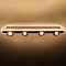 GLOBOSTAR® NESPO 61214 Μοντέρνο Φωτιστικό Οροφής LED 48W 5376lm 360° & 45° AC 220-240V IP20 Ρυθμιζόμενο Λευκό CCT με On/Off 2700K/4500K/6000K - Lumileds SMD Chip - Μαύρο Ματ - Μ80 x Π13 x Υ6.5cm - 3 Χρόνια Εγγύηση